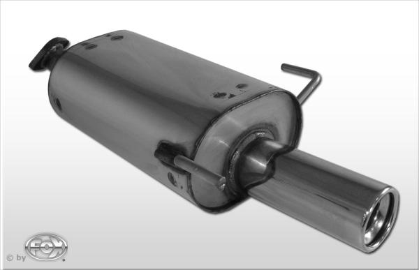 Endschalldämpfer - 1x80 Typ 13 passend für: Nissan Almera N15